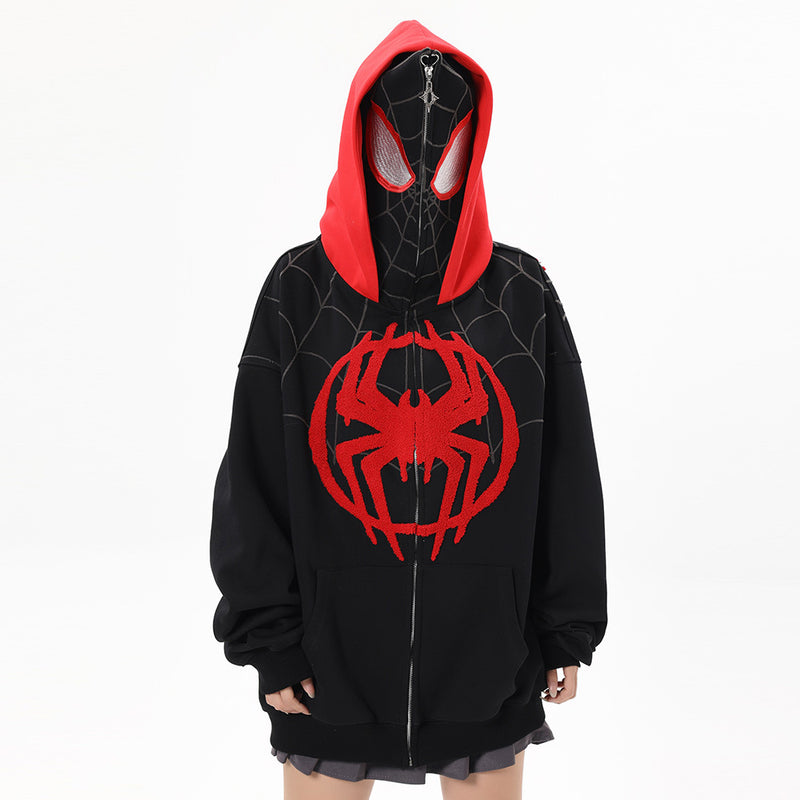 Masked Spider Zip Up Hoodie 65201