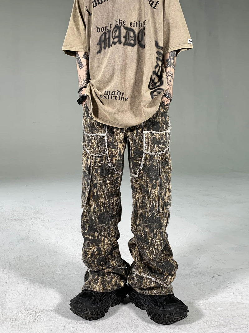 Maple Leaf Camouflage Jeans Z121