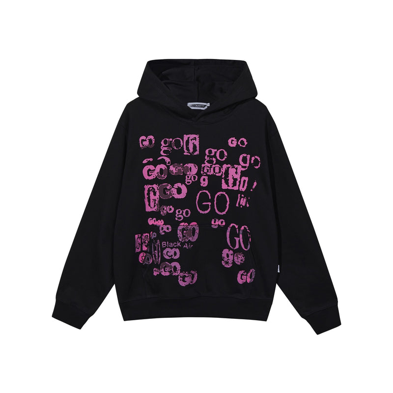 Text Graphic Hoodie W202321