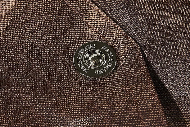 Washed Old Embroidered Varsity Jacket 230739