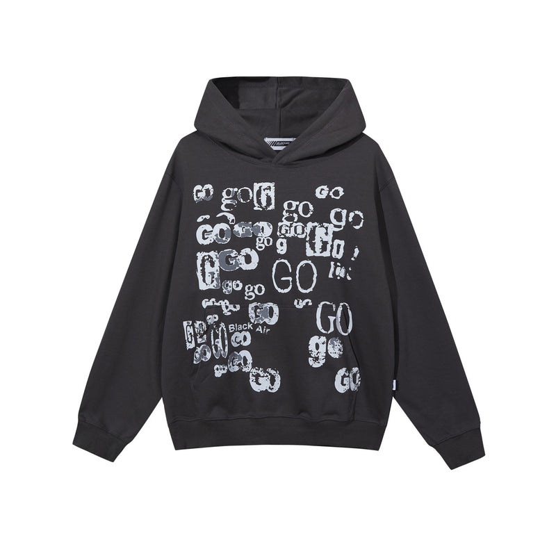 Text Graphic Hoodie W202321