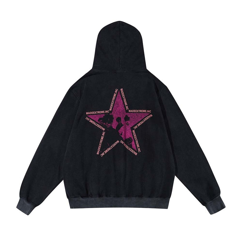 Band Rock Graphic Hoodie 3033-2