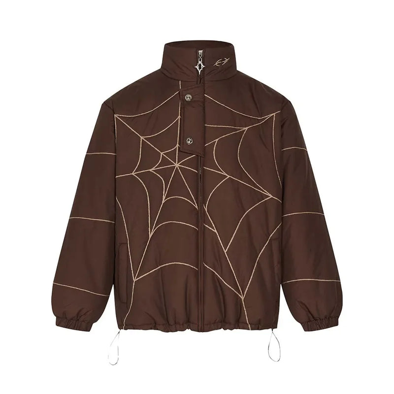Spider Web Puffer Jacket 230787
