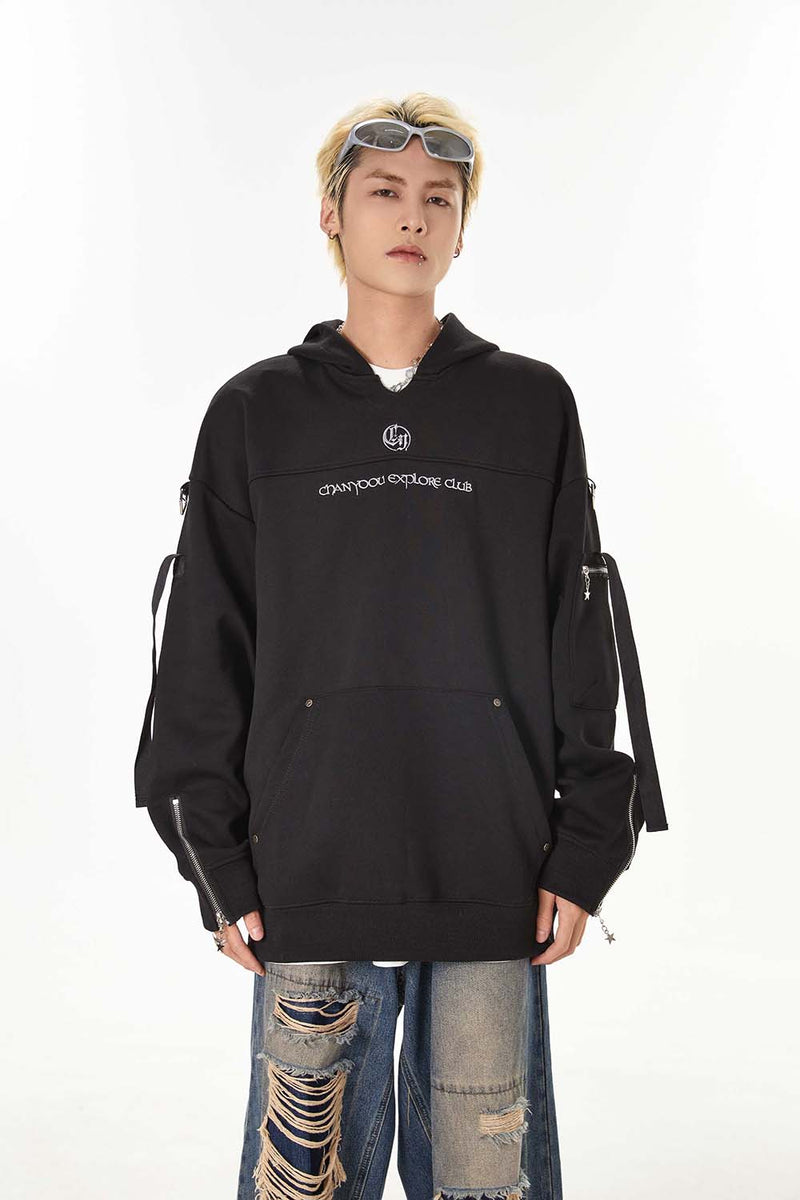 Embroidered Hoodie 12167Q23
